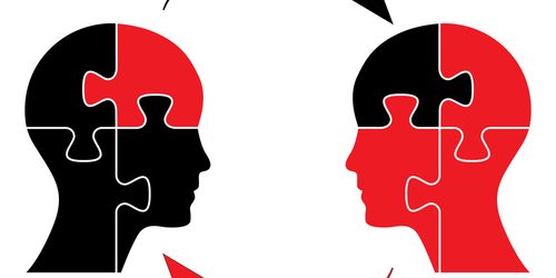 Thought Interchange Two people sharing concepts