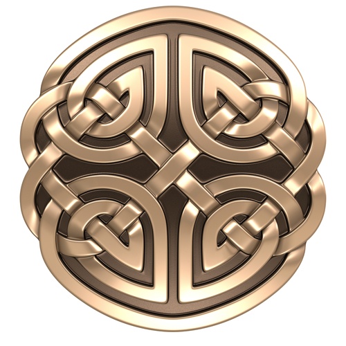 Celtic knot brooch Celtic knot brooch